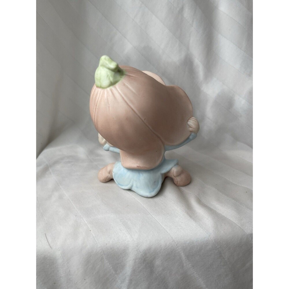 Set of 4 Vintage Homco #5615 Porcelain Garden Pixies - Picture 3 of 10
